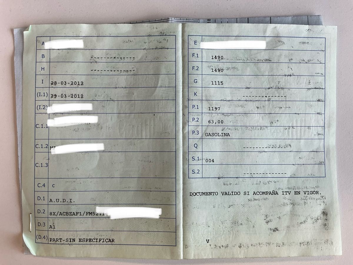 1º matriculación
