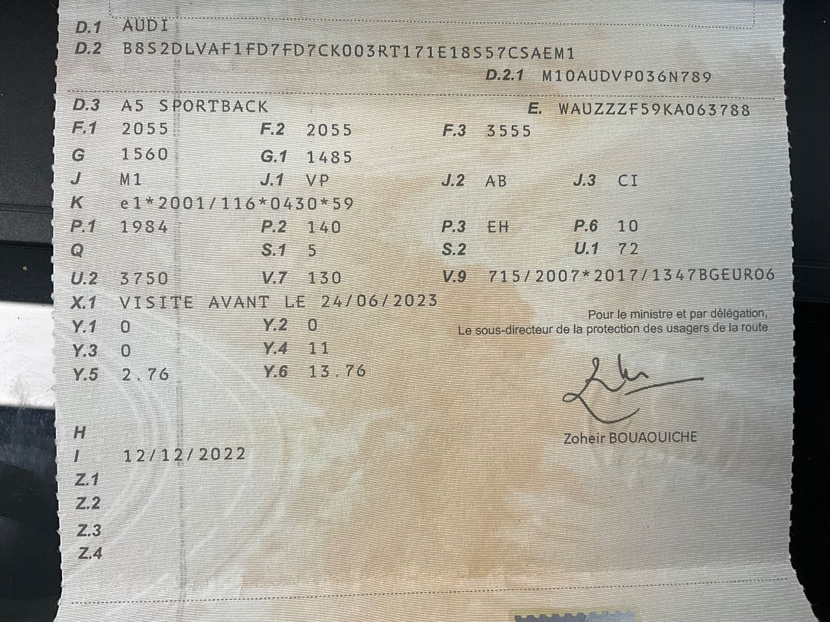 1º matriculación