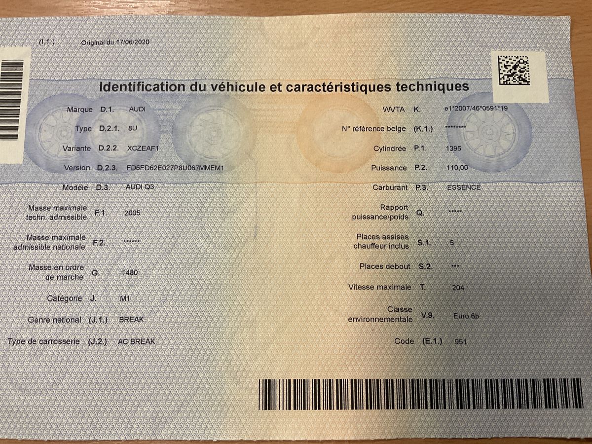 1º matriculación