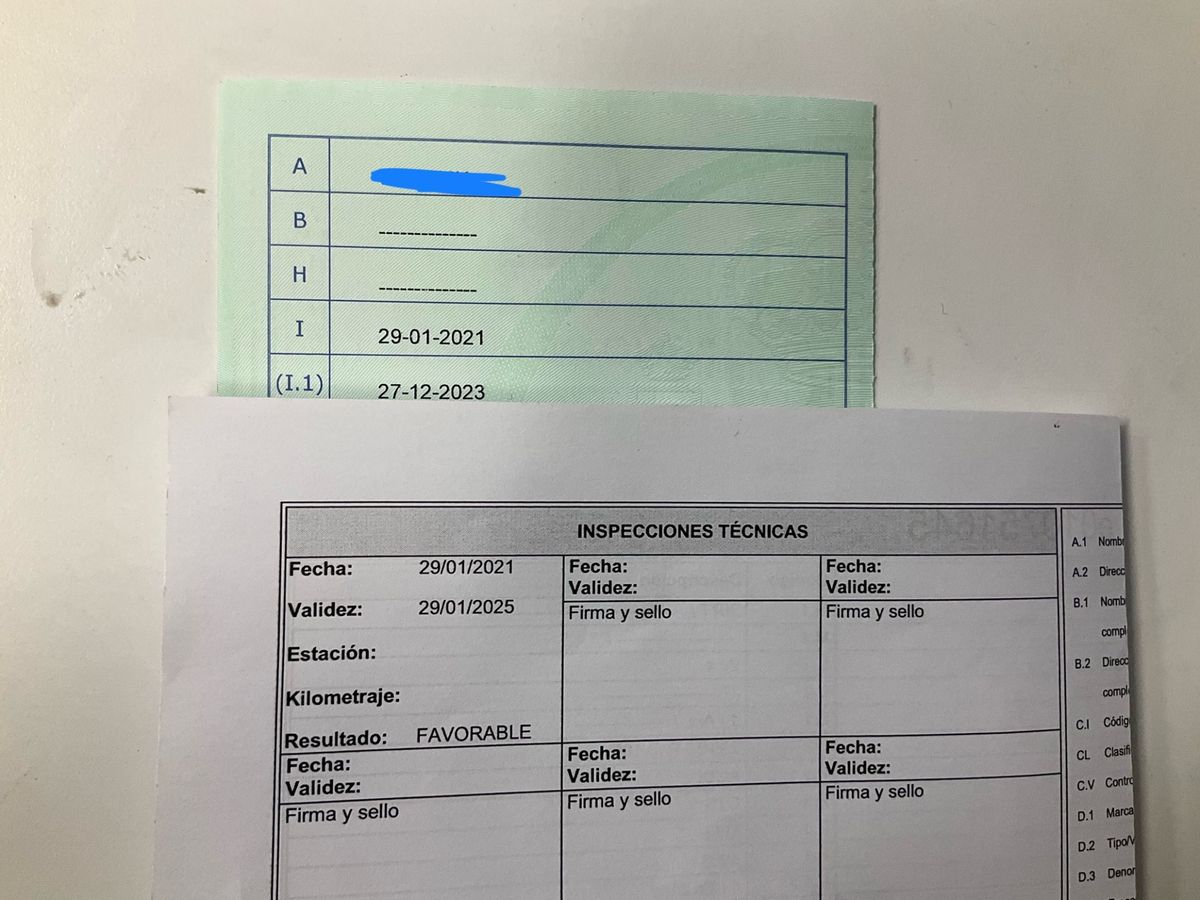 1º matriculación