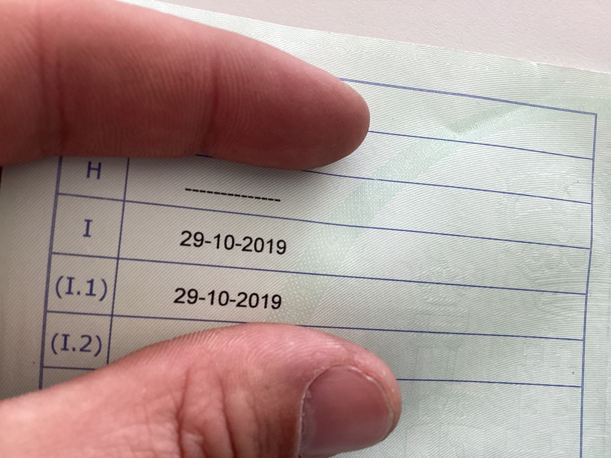 1º matriculación