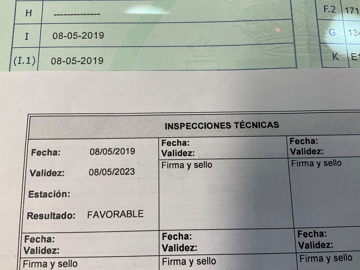 1º matriculación