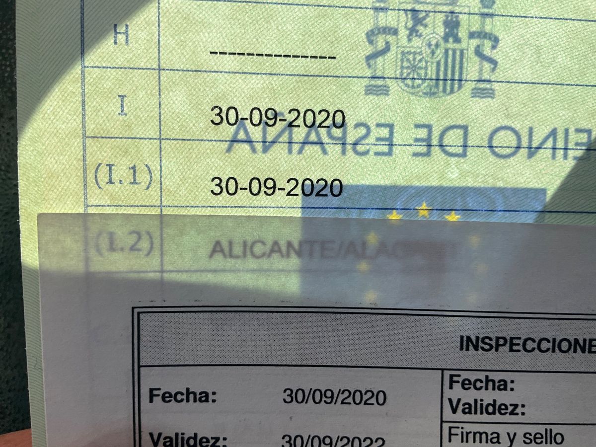 1º matriculación