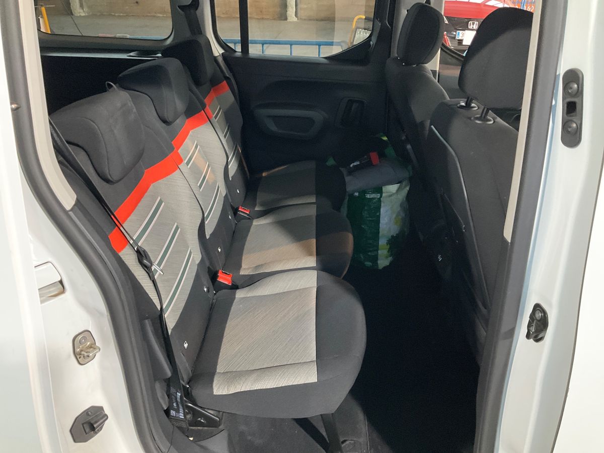 Interior trasero