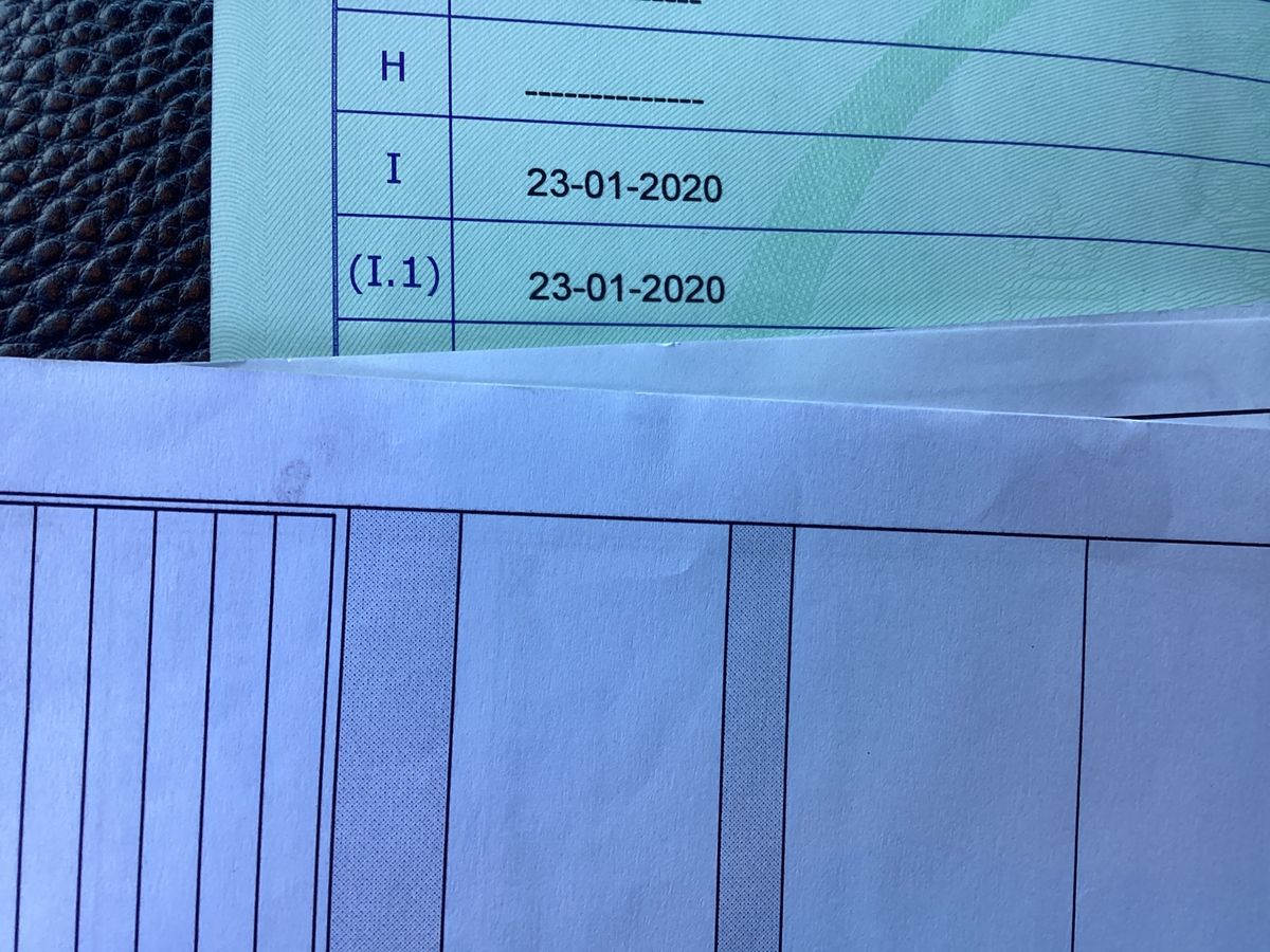 1º matriculación