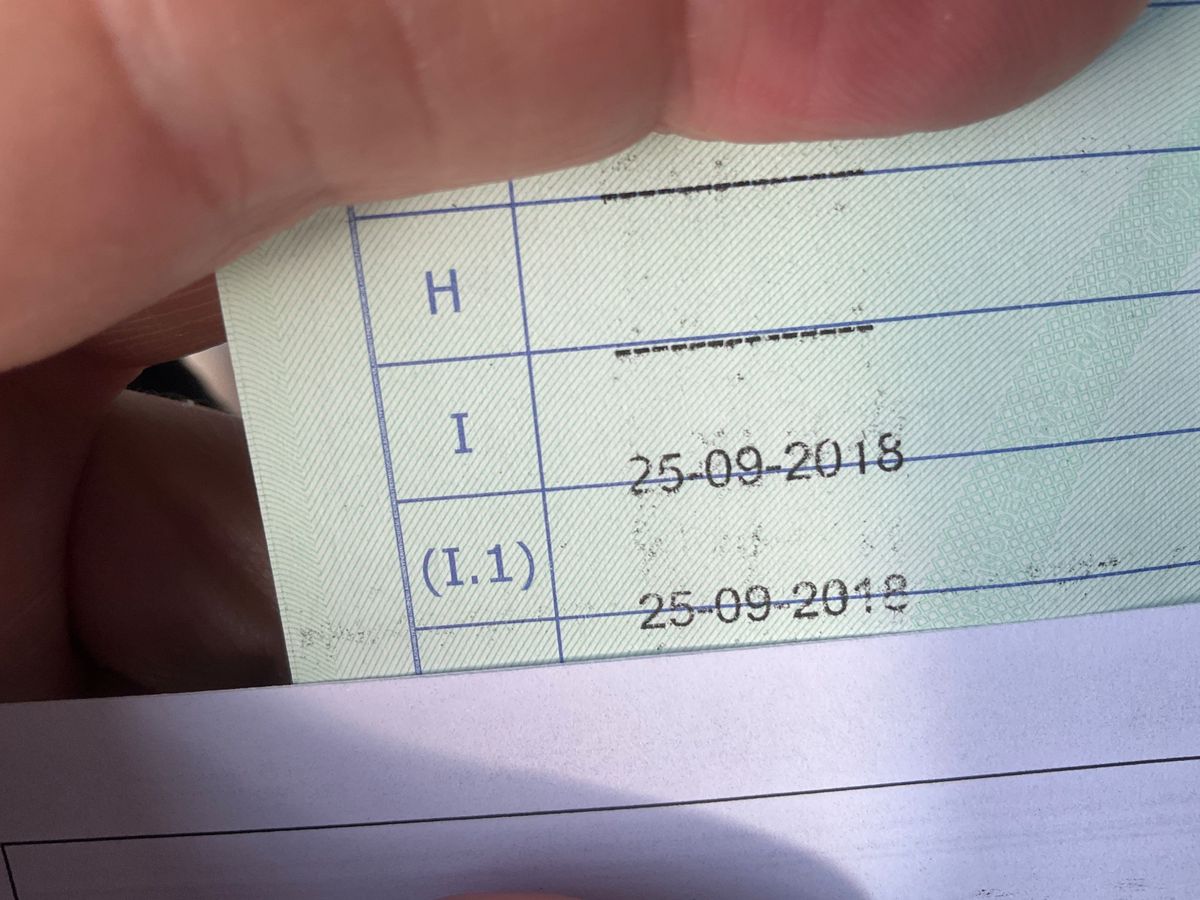 1º matriculación