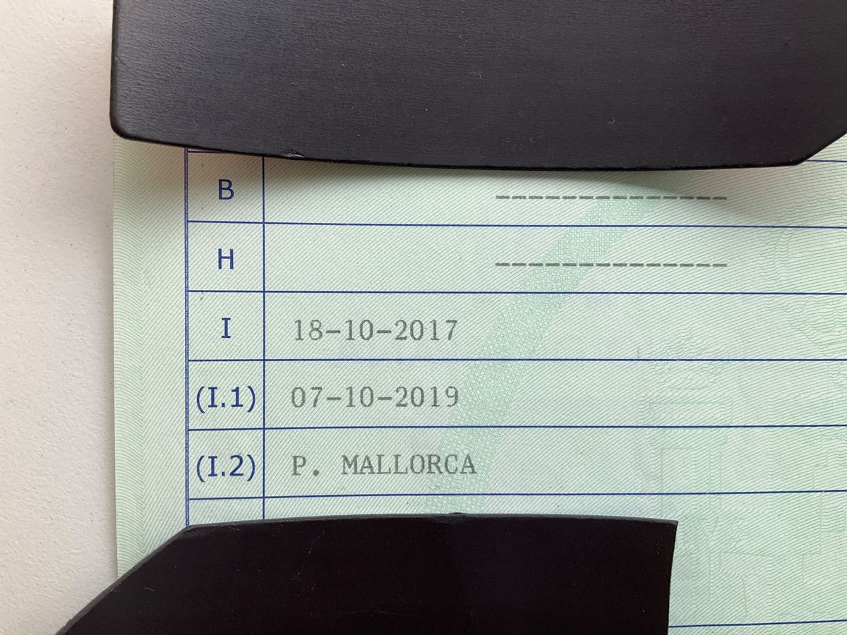 1º matriculación