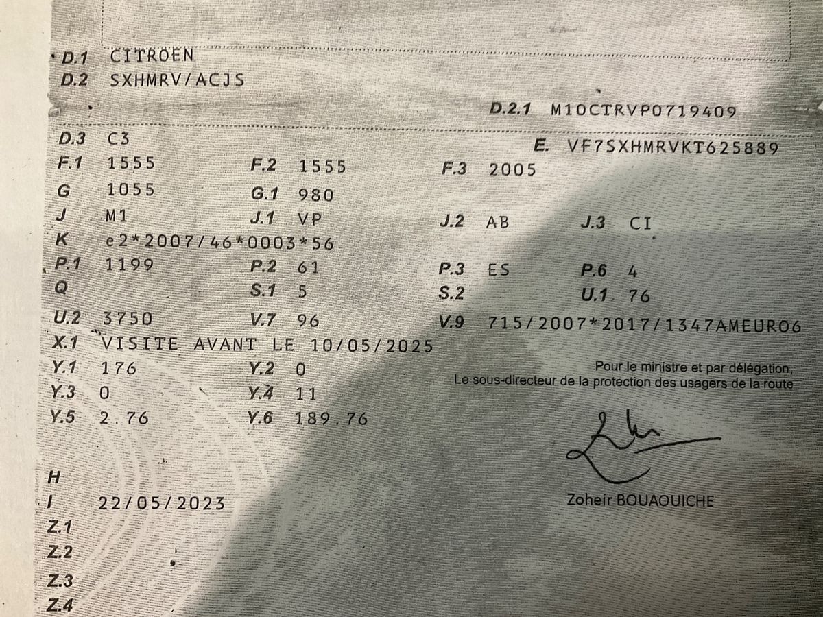 1º matriculación