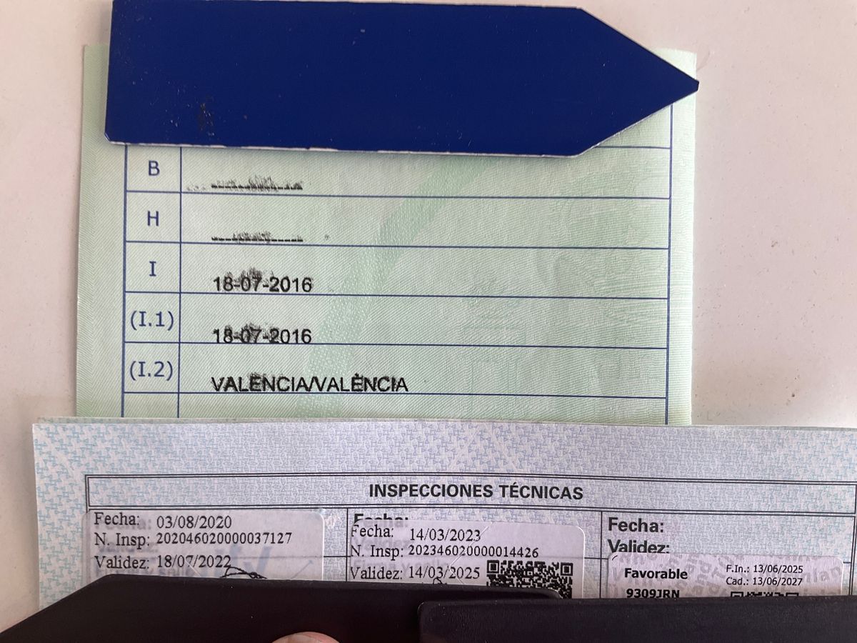 1º matriculación
