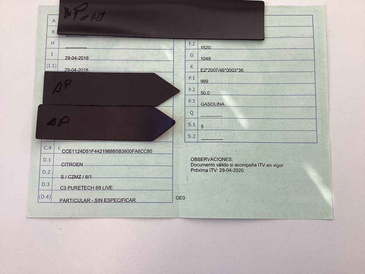 1º matriculación