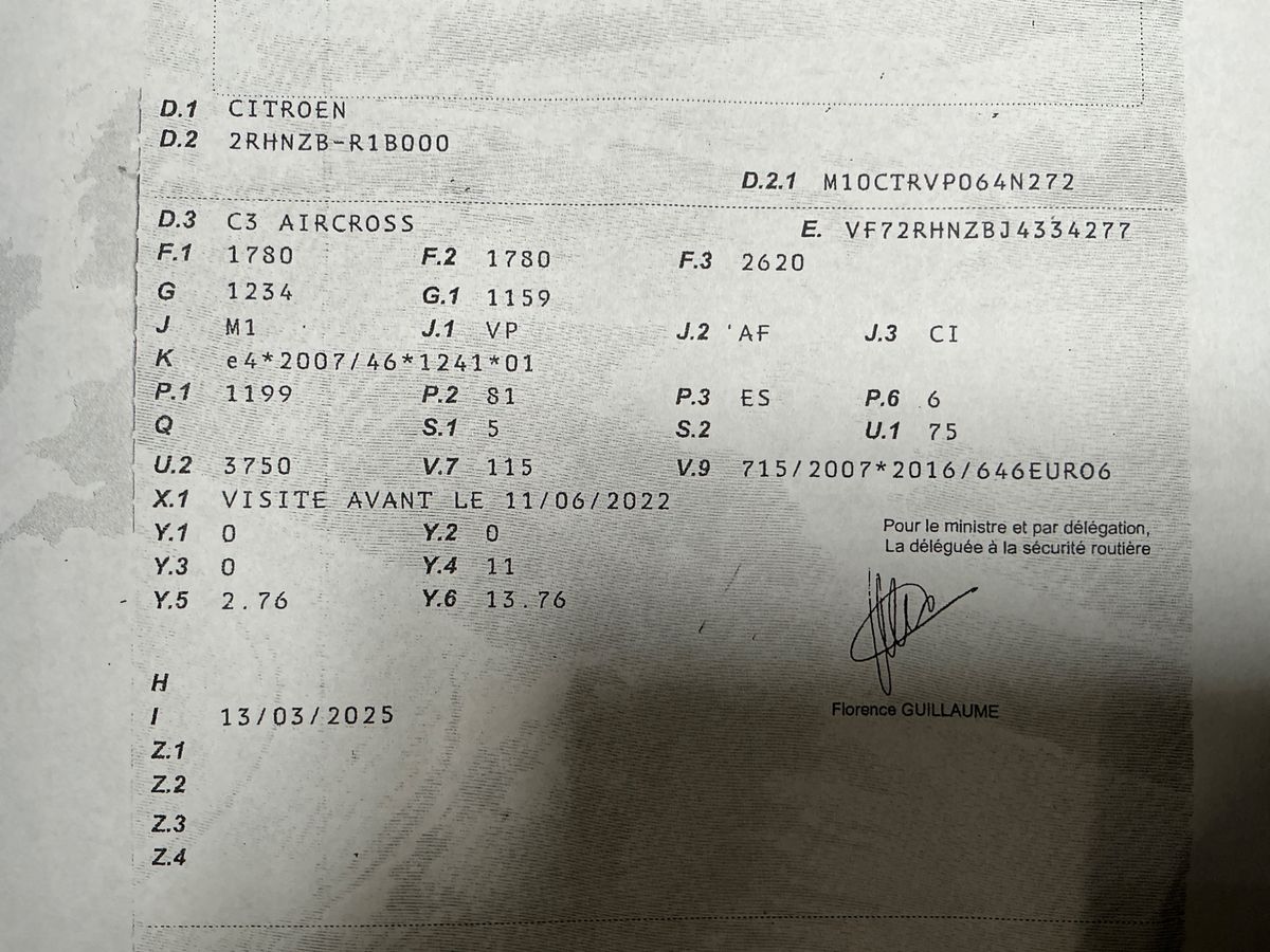 1º matriculación