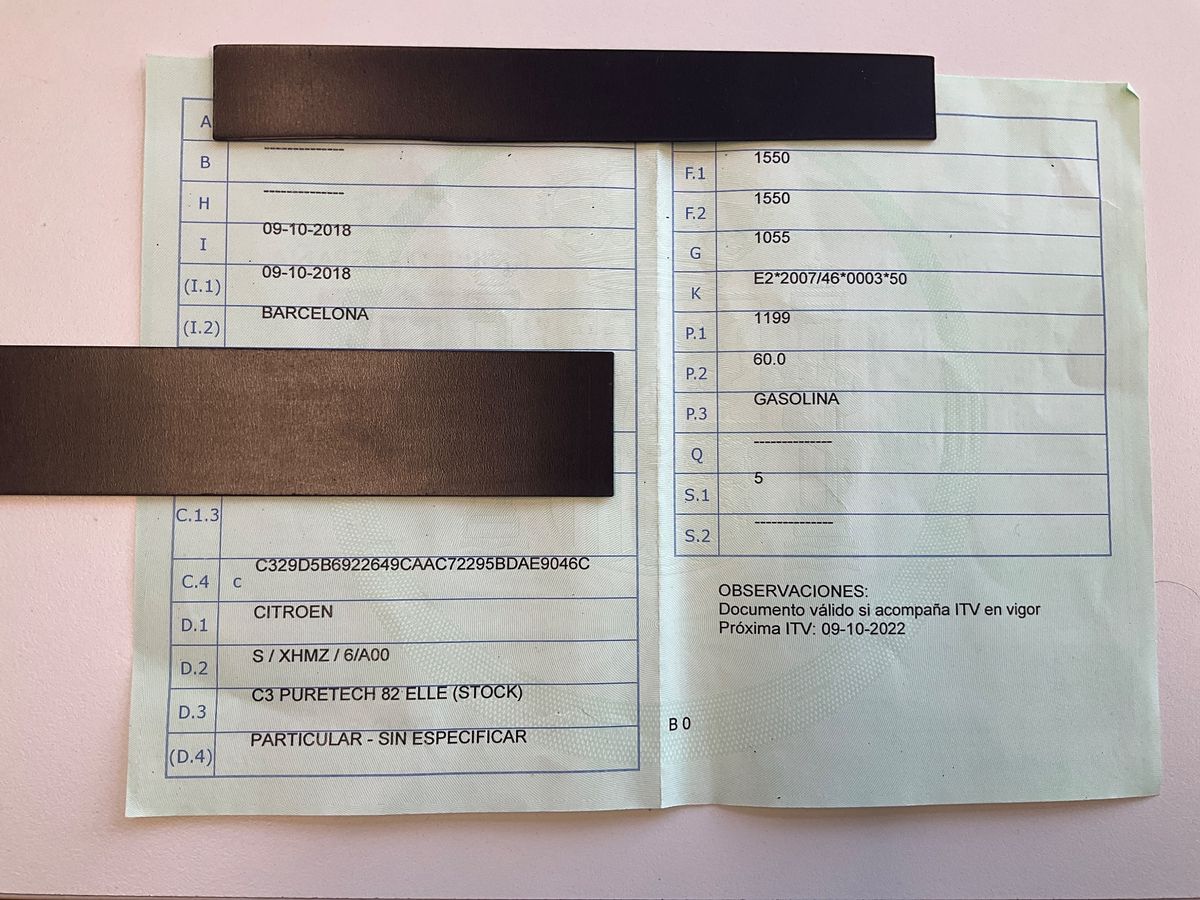 1º matriculación