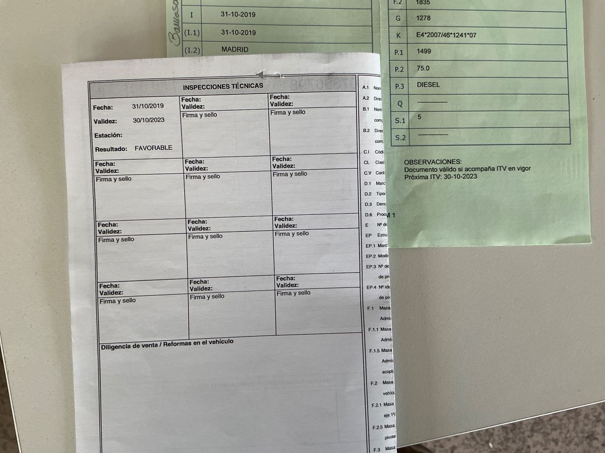 1º matriculación