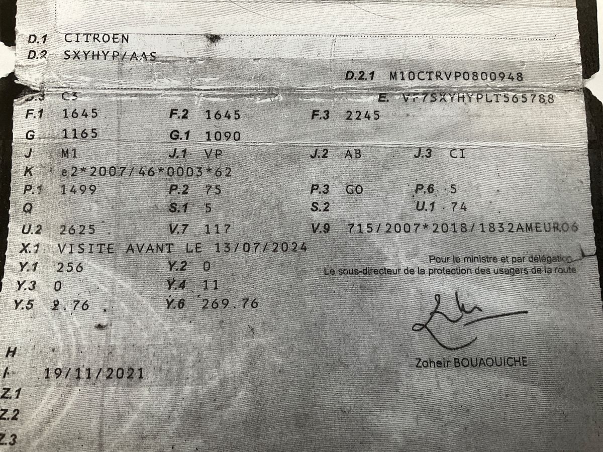 1º matriculación