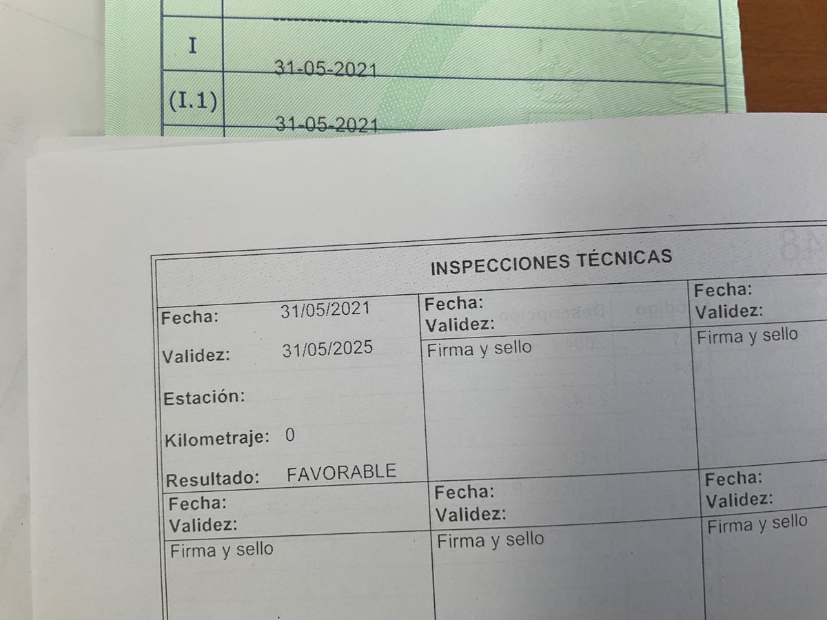 1º matriculación