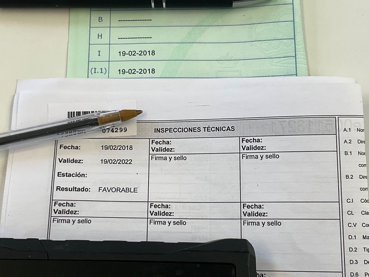 1º matriculación