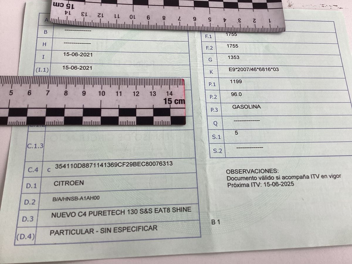 1º matriculación