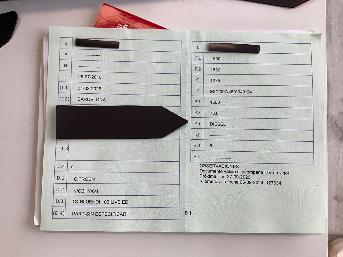 1º matriculación