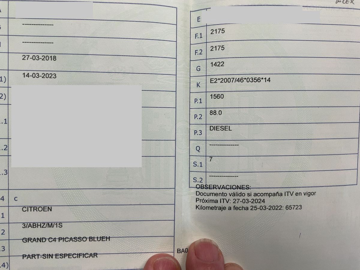 1º matriculación