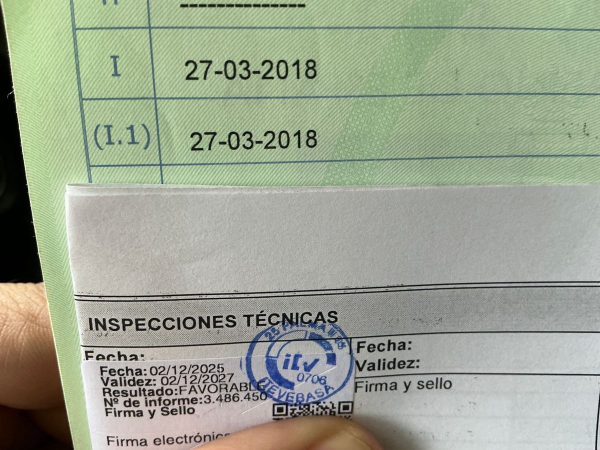 1º matriculación