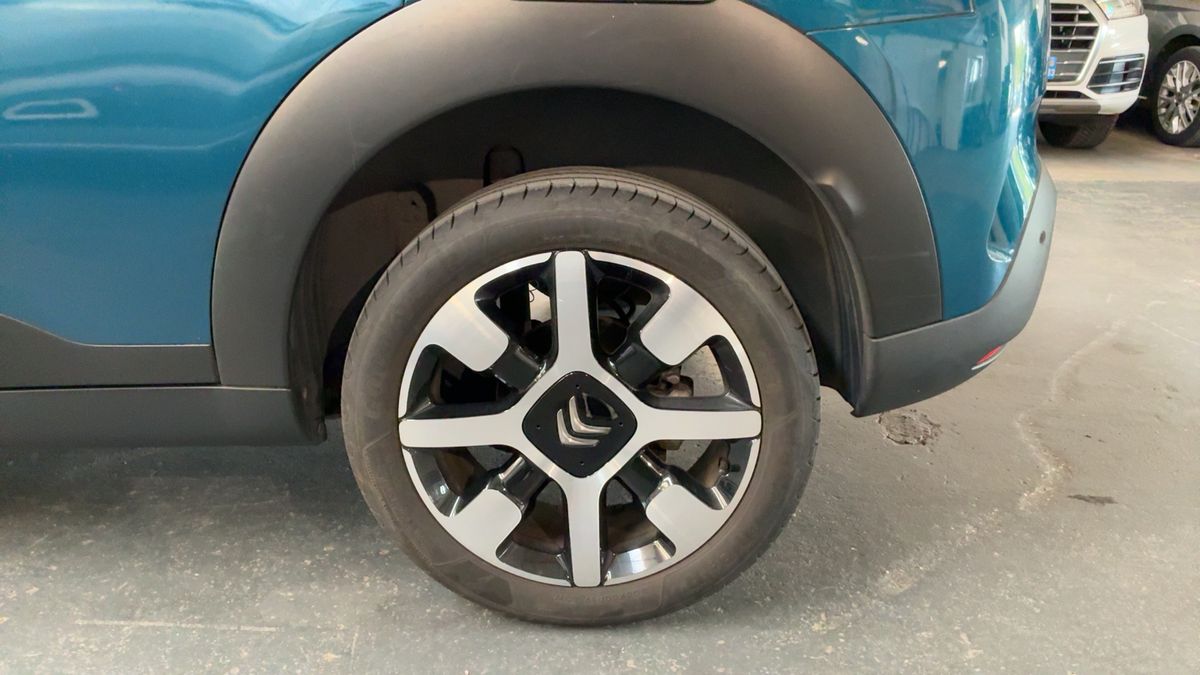 Rear left tire