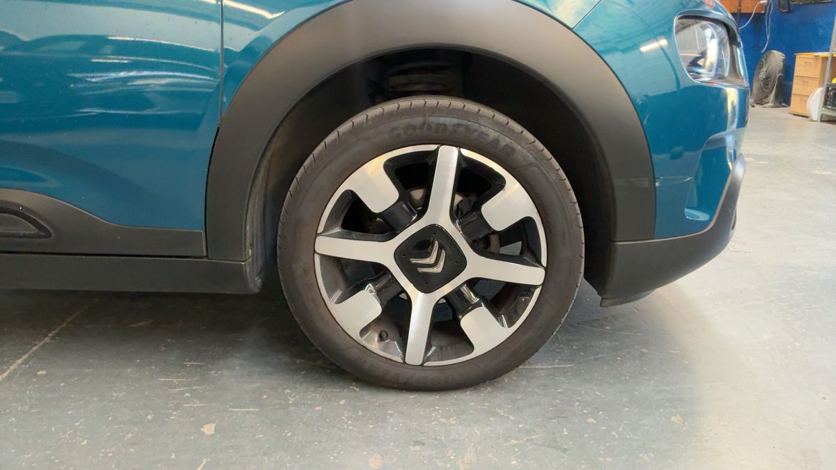 Front right tire