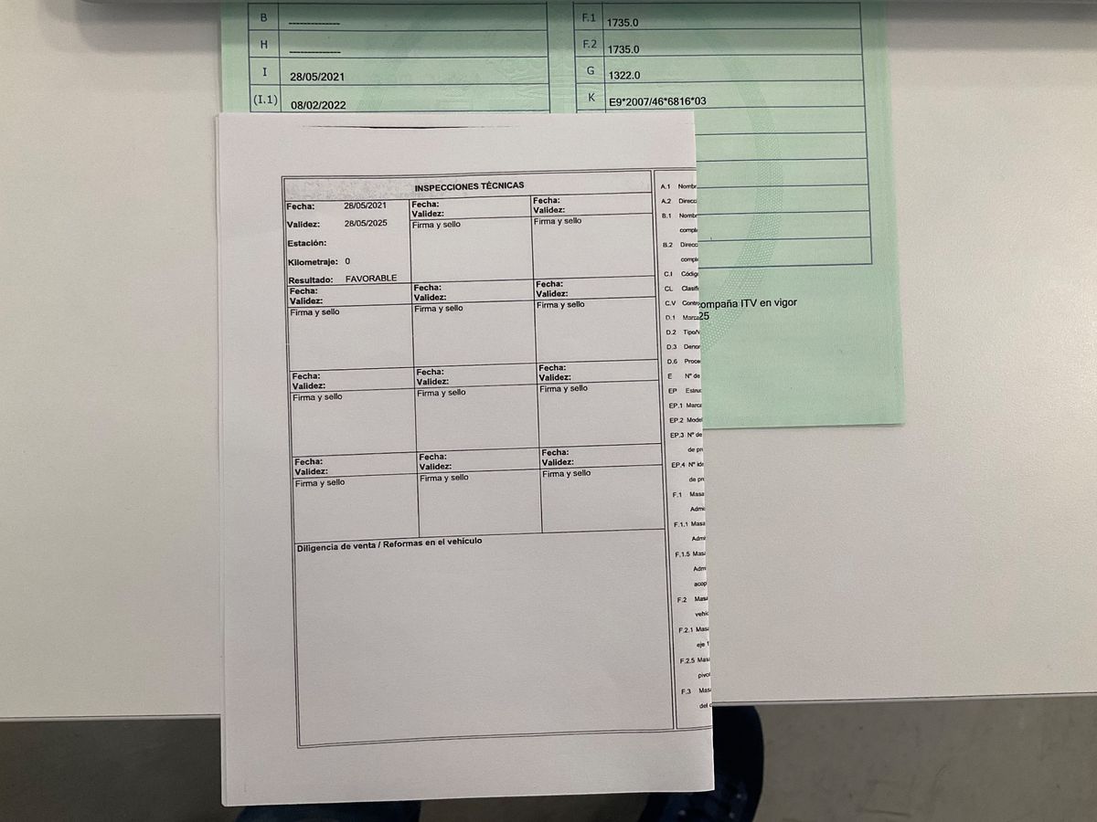 1º matriculación