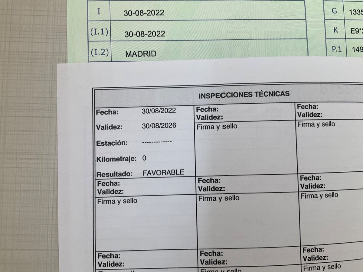 1º matriculación