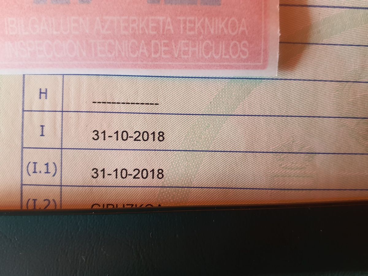 1º matriculación