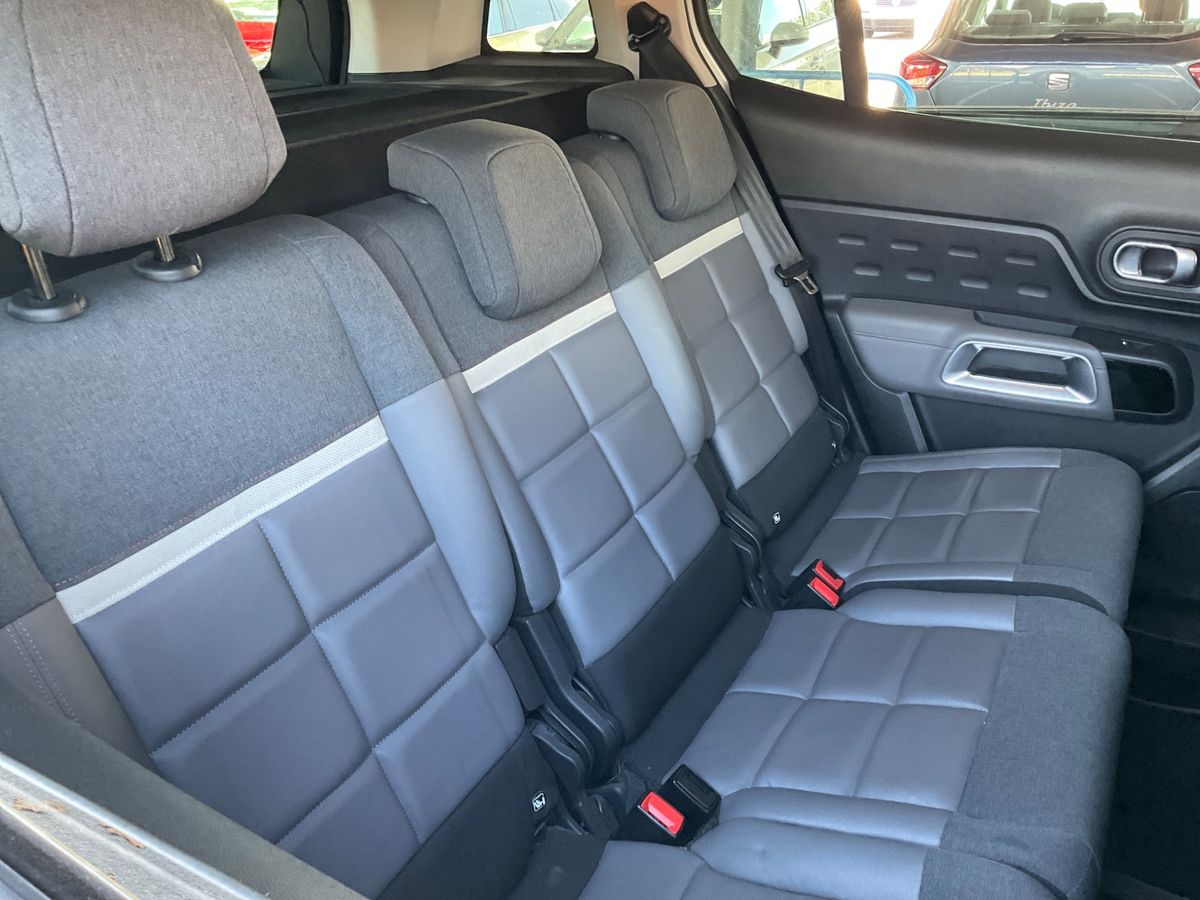 Interior trasero