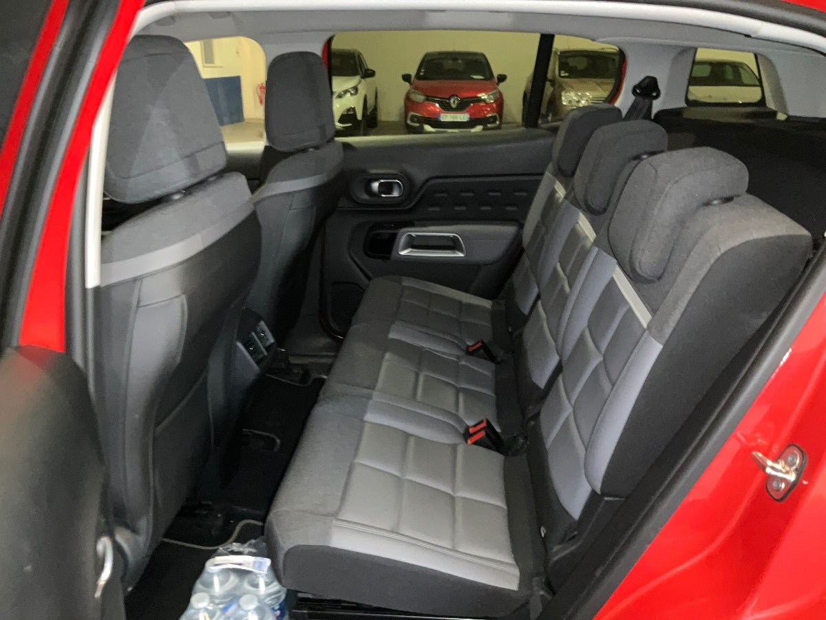 Interior trasero