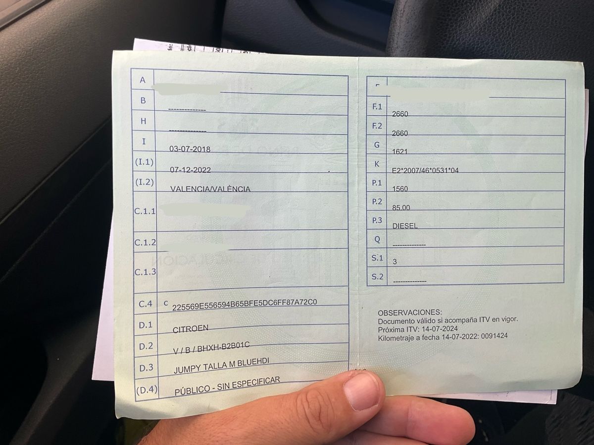 1º matriculación