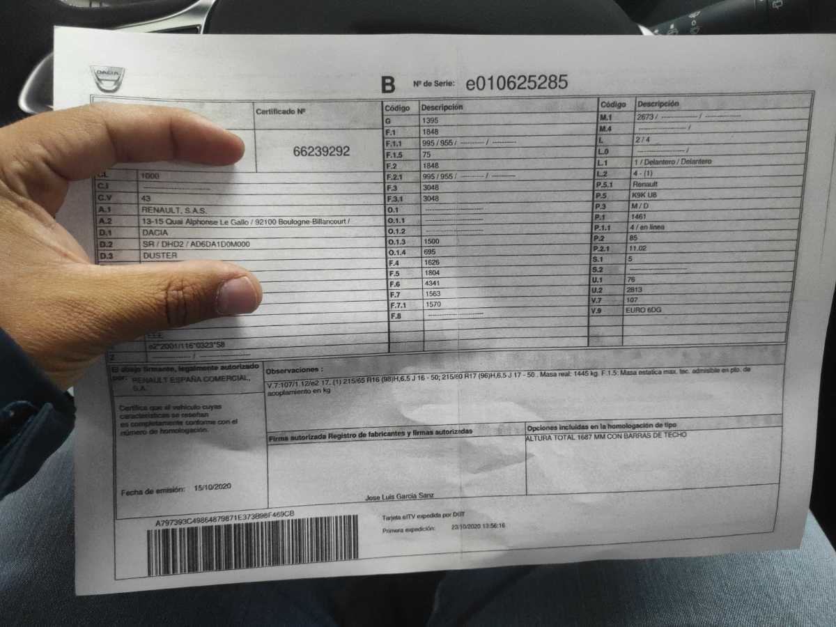 1º matriculación