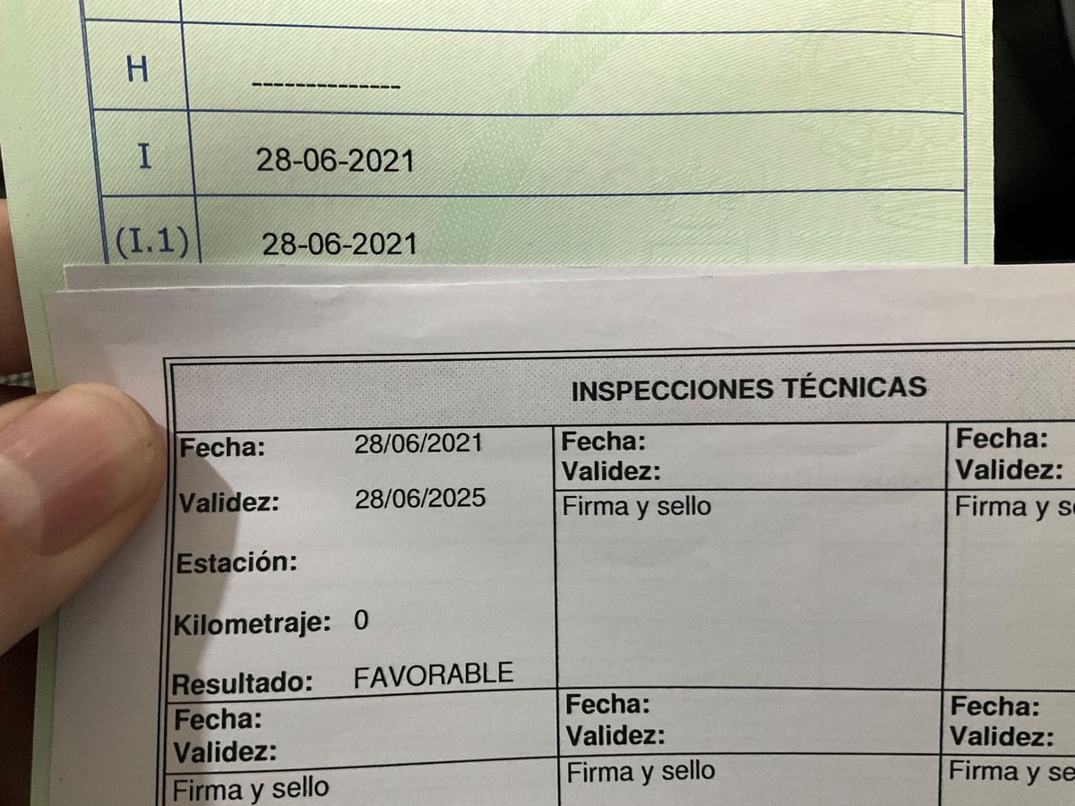 1º matriculación