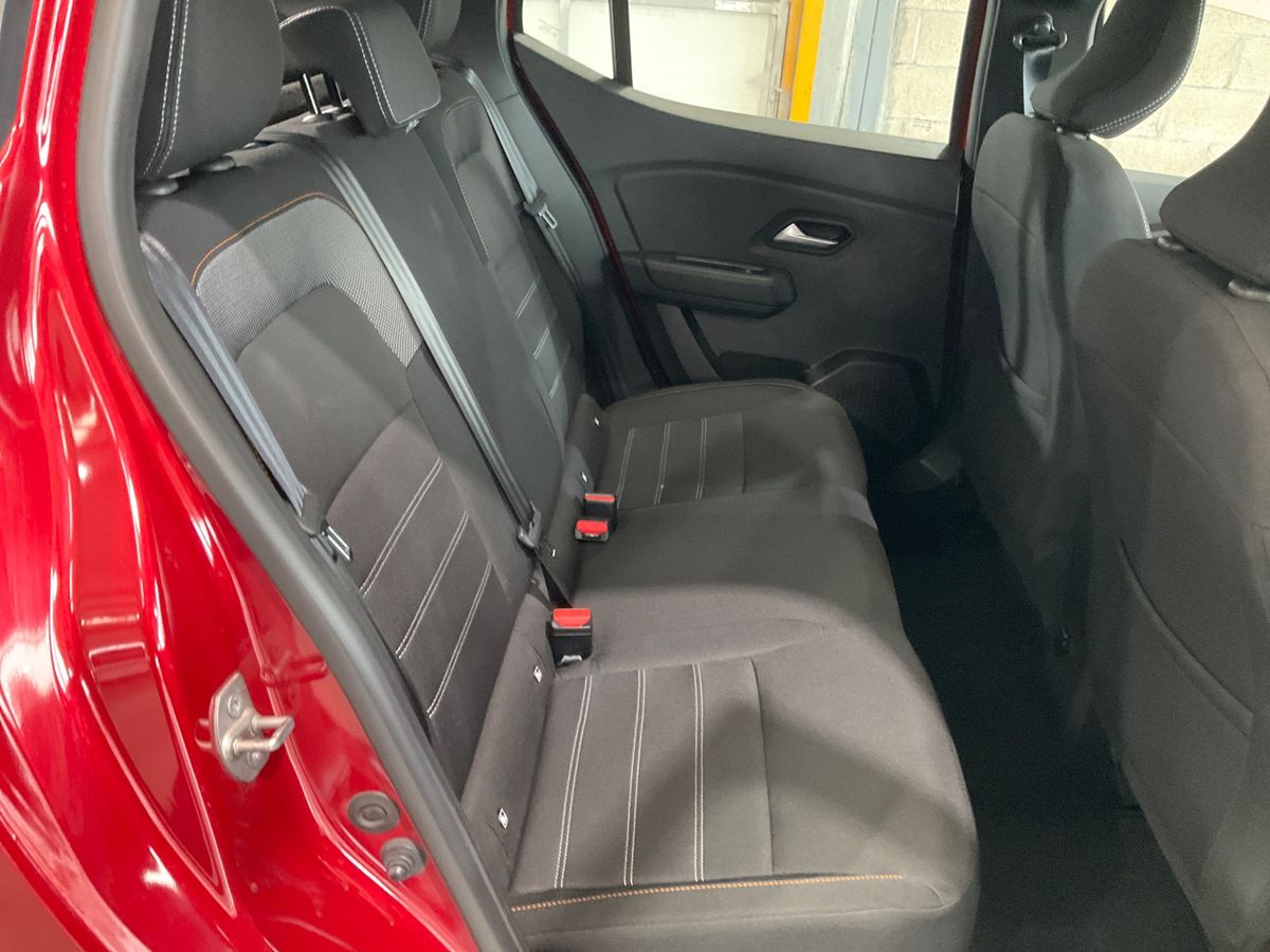 Interior trasero