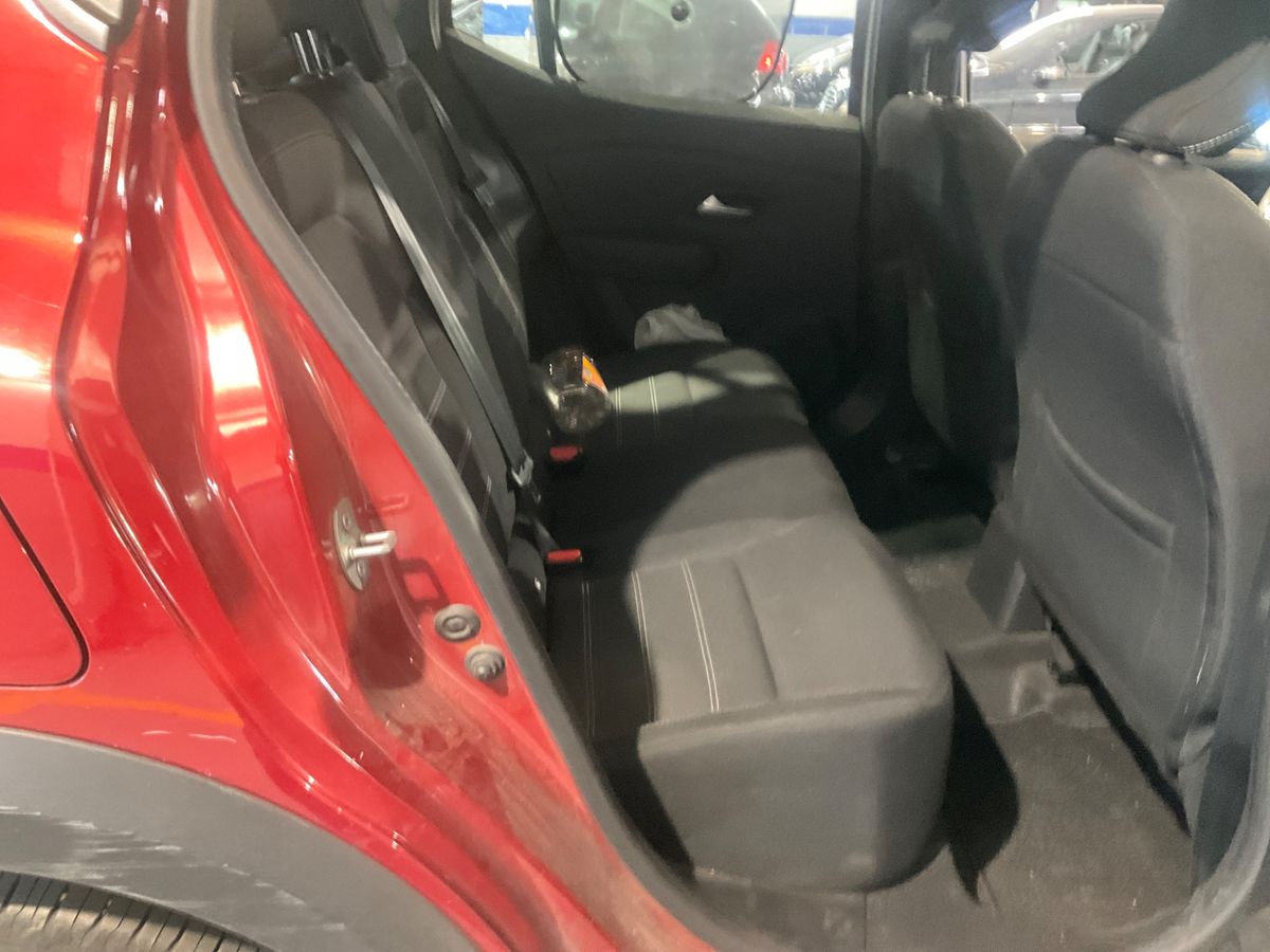 Interior trasero