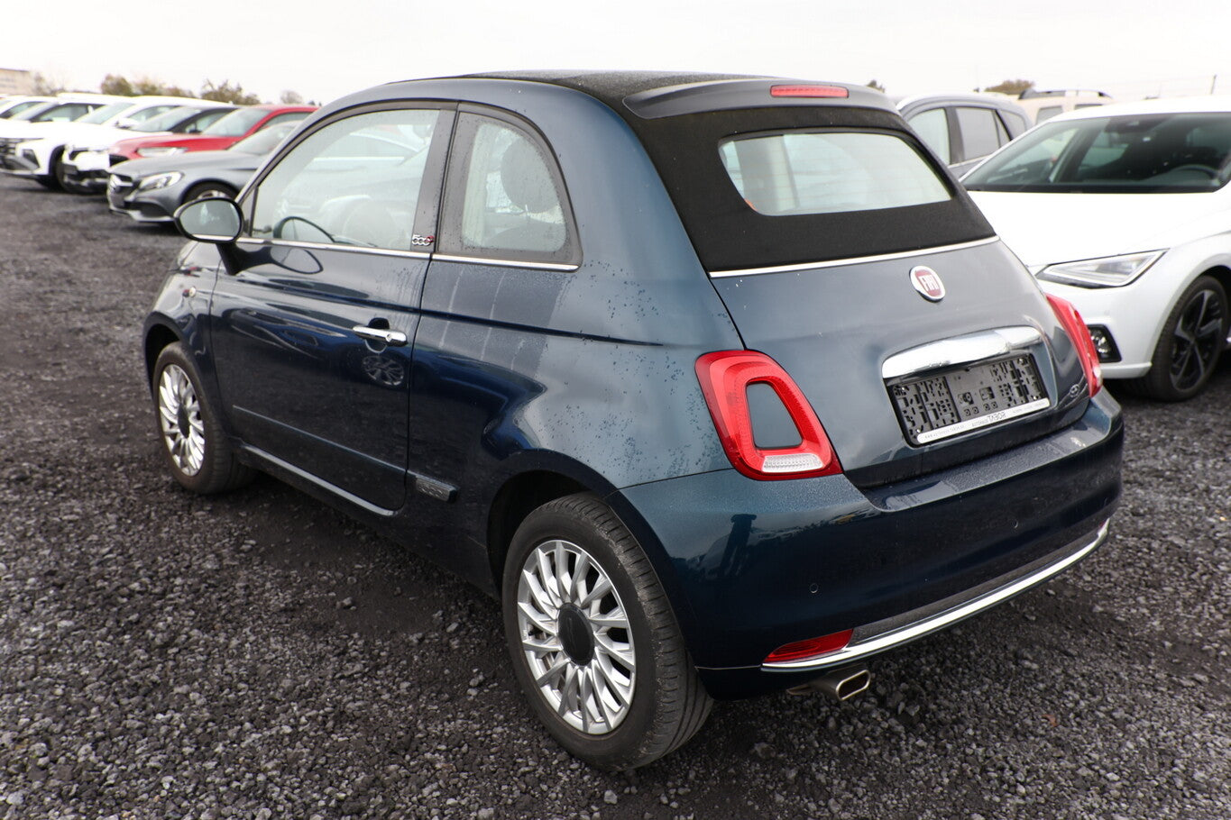 Fiat 500C 1.2 8V 69 Lounge Nav PDC elFH Temp 97555380 3