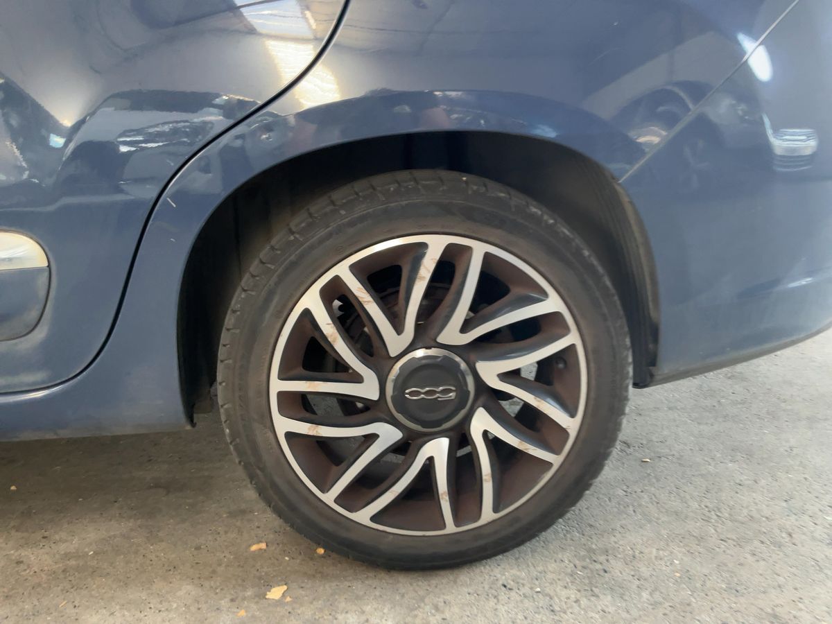 Rear left tire