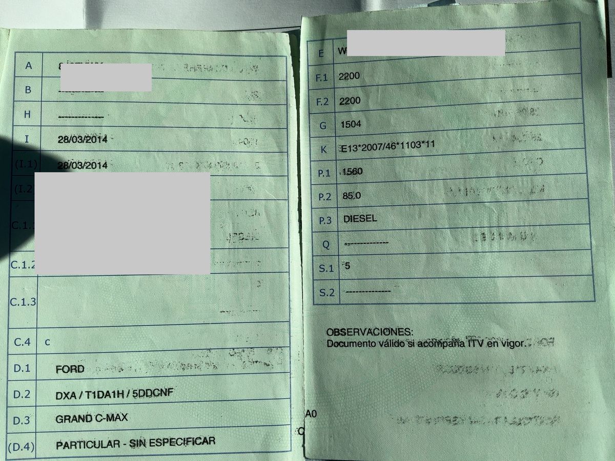 1º matriculación