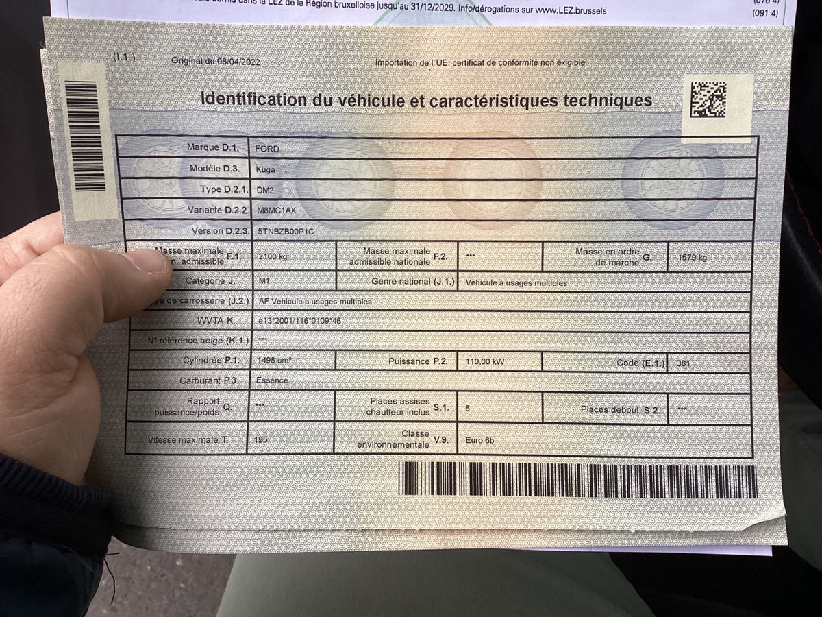 1º matriculación