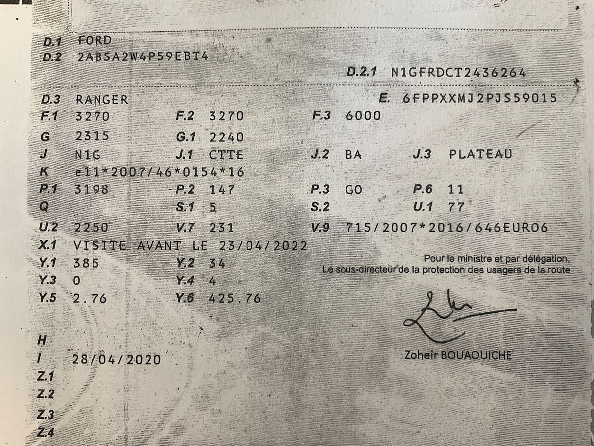 1º matriculación