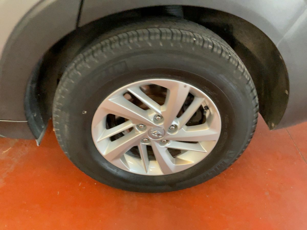 Rear left tire