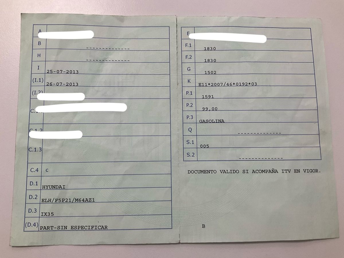 1º matriculación