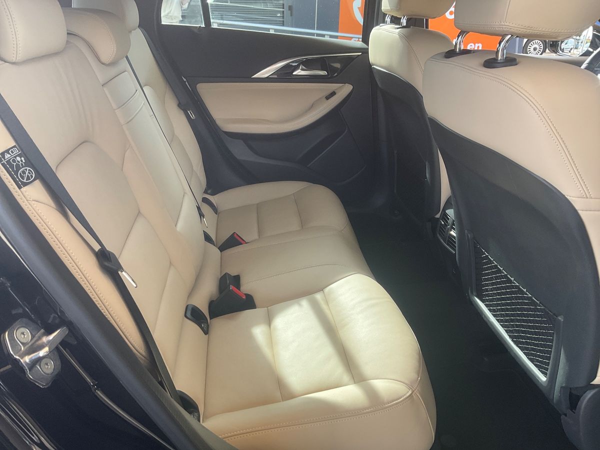 Interior trasero