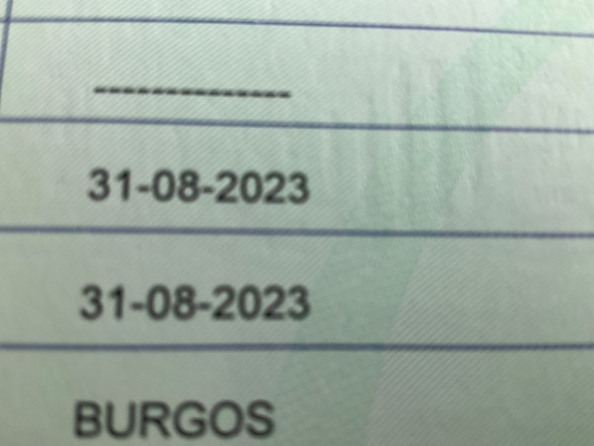 1º matriculación