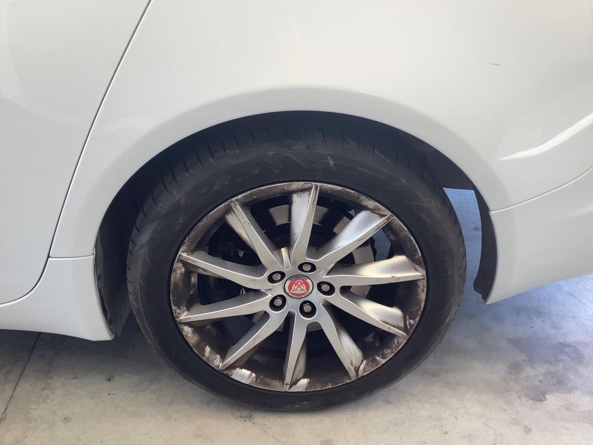 Rear left tire