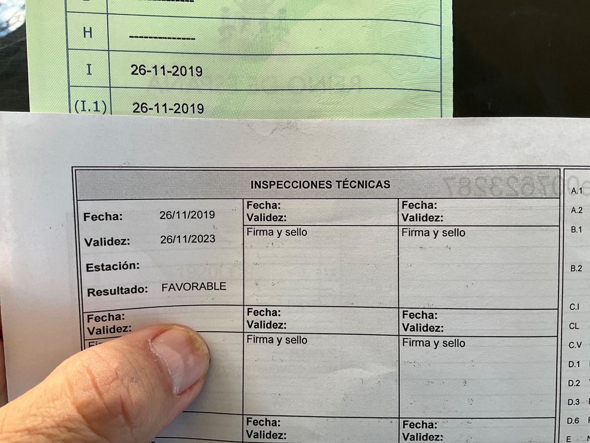 1º matriculación