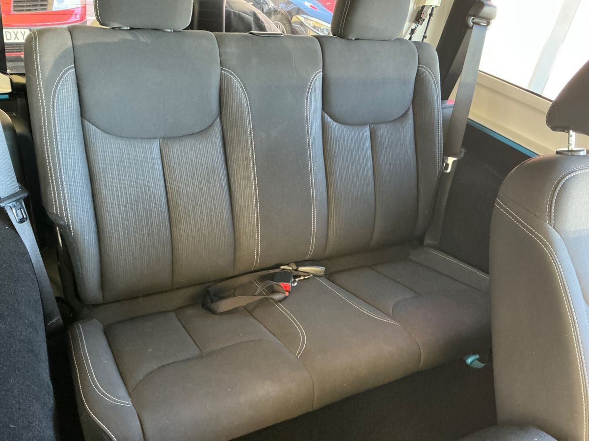 Interior trasero