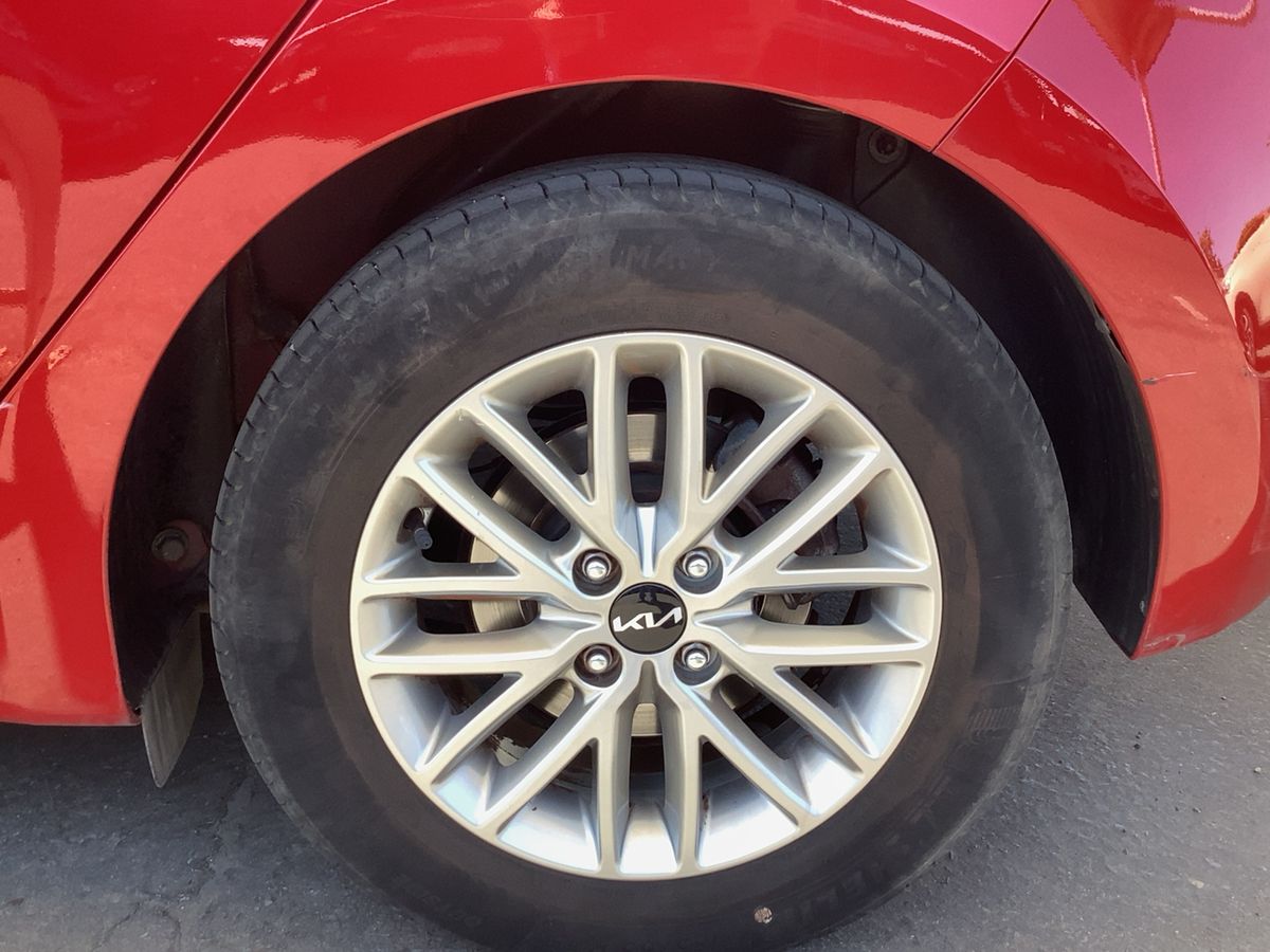 Rear left tire