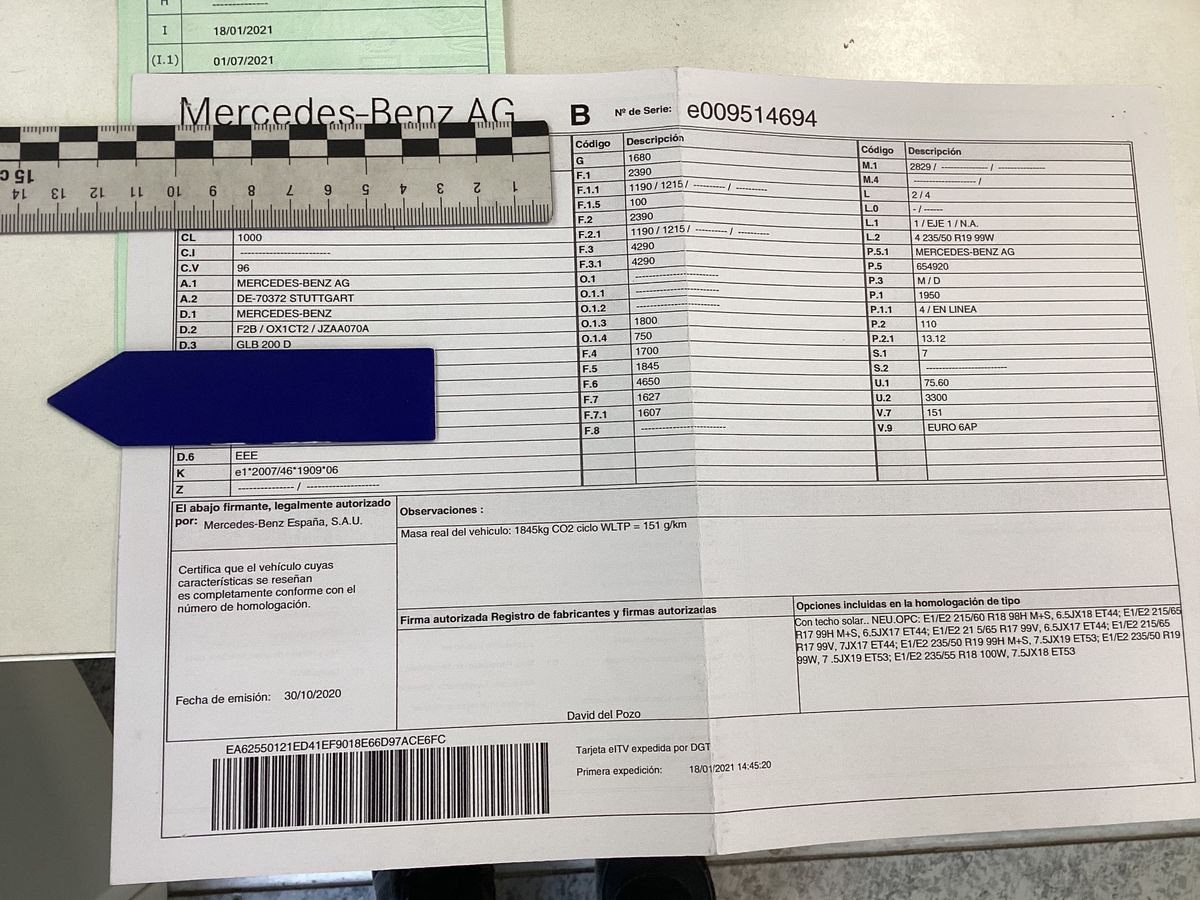 1º matriculación